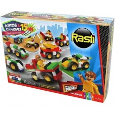RASTI AUTOS Y CAMIONES 15 100 PIEZAS