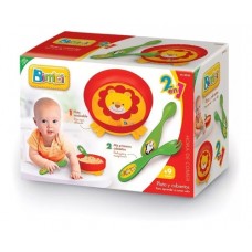 BIMBI SET PLATO Y CUBIERTOS
