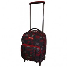 GREMOND MOCHILA C/CARRO 16&quot; NEGRA C/BORDEAUX