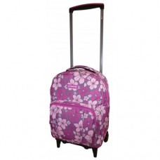 GREMOND MOCHILA C/CARRO 16&quot; FLORES VIOLETA
