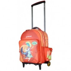 GREMOND MOCHILA C/CARRO 16&quot;NARANJA FLOR