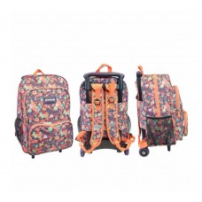 GREMOND MOCHILA C/CARRO 16&quot; FLOREADA