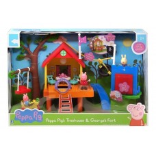 PEPPA PIG CASA DEL ARBOL Y FUERTE DE GEORGE