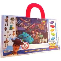 MALETIN P/CREAR Y COLOREAR TOY STORY