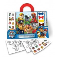 MALETIN P/CREAR Y COLOREAR PAW PATROL
